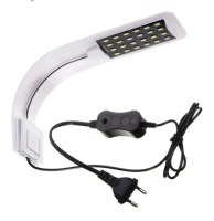 clip-on lamp wit
